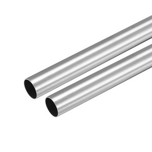 Unique Bargains 304 Stainless Steel Corrosion Resistant Round Industry Tube 2 Pcs - 1 of 4