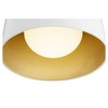 Quorum Lighting Trapeze 1 - Light Flush Mount in  Studio White - 2 of 3