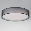 Maxim Lighting Prime 1 - Light Flush Mount in  Black Organza - 2 of 4