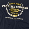 Women's Star Trekparrises Squares Loose T-Shirt Navy - 2 of 4