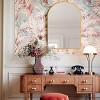 Yetta 36"X24" Arched Wall Mirror Arched Vanity Mirror Metal Frame Wall Mounted Cosmetic Mirror Entryway Wall Mirror-The Pop Home - 2 of 4