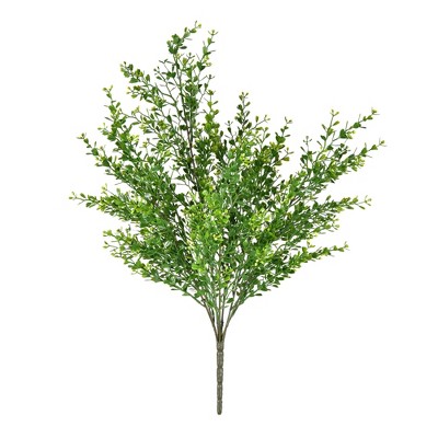 Vickerman 22.5" Artificial Green UV Coated Boxwood Bush.