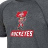 NCAA Ohio State Buckeyes Boys' Gray Poly T-Shirt - image 3 of 3