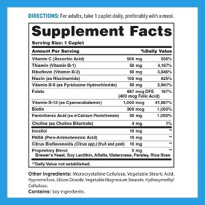 Vitamin World - Stress B-Complex with 500 mg. Vitamin C Timed Release - 1 of 2