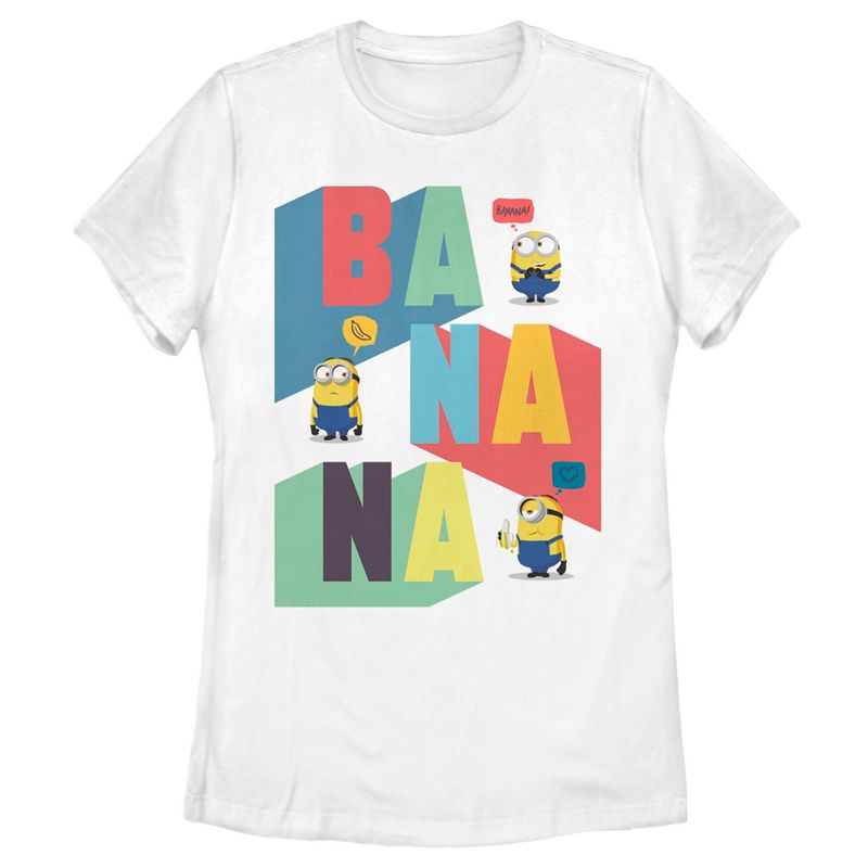 Women's Minions: The Rise of Gru Ba-Na-Na T-Shirt, 1 of 5