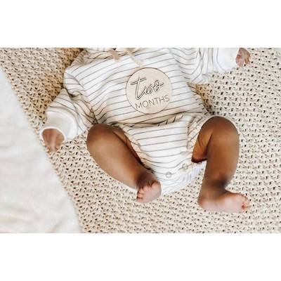 Gender Neutral Striped Hoodie Romper - Alice & co.