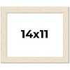 PosterPalooza | 14x11 Wide Barnwood Picture Frame, UV Acrylic, 6 Finishes - Grey, Brown, White, and Black - 2 of 4
