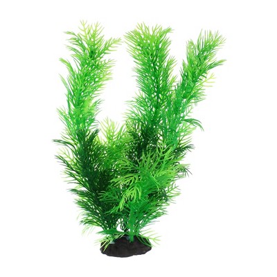 Unique Bargains Aquarium Plants Decoration Artificial Aquatic Plants Green 7.87" 1 Pcs