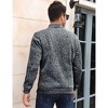 BLUEMING Men's Marled Knit Fleeced Sweatshirts Henley Neck Tops Warm Knitted Winter Thermal Sweat Shirts Button Mens Pullovers - 2 of 4