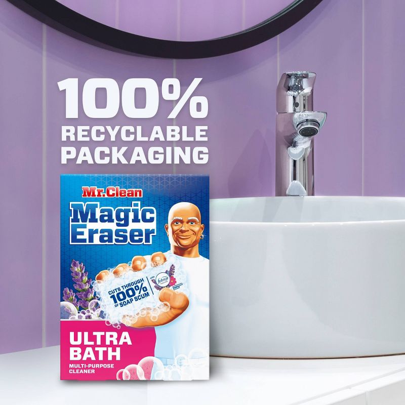 Mr. Clean Magic Eraser Ultra Bath Multi-Purpose Cleaner - 3ct, 6 of 9