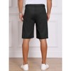 INSPIRE CHIC Men's Linen Pleated with Pockets Above Knee Casual Shorts - 3 of 4