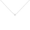 Haus of Brilliance 10K Gold 0.25 Cttw Diamond Classic Bezel-Set Solitaire Pendant Necklace - 2 of 4
