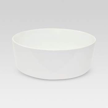 Bowl Small Basic Modern White 62.4oz - Threshold™