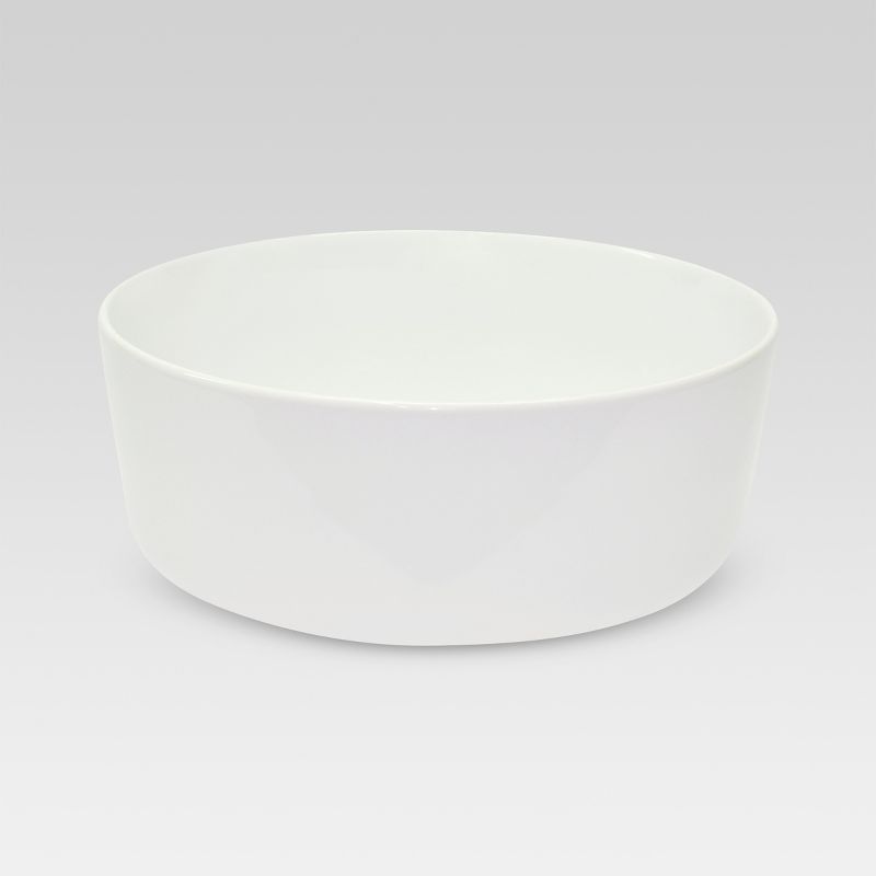 Bowl Small Basic Modern White 62.4oz - Threshold&#8482;, 1 of 4