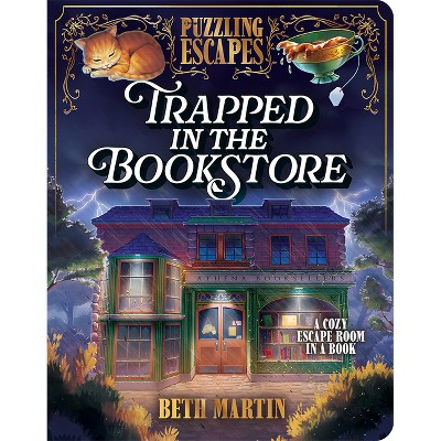 Puzzling Escapes Trapped in the Bookstore - by  Beth Martin (Spiral Bound)