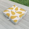 Hello Twiggs Yellow Pear Outdoor Floor Cushion - Deny Designs - 2 of 2