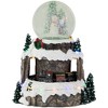 Northlight LED Lighted Animated and Musical Christmas Snowman and Train Snow Globe - 9.25" - 2 of 4