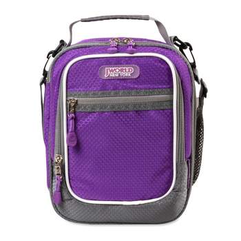 Bentgo Kids' Prints Double Insulated Lunch Bag, Durable, Water-resistant  Fabric, Bottle Holder - Lavender Galaxy : Target