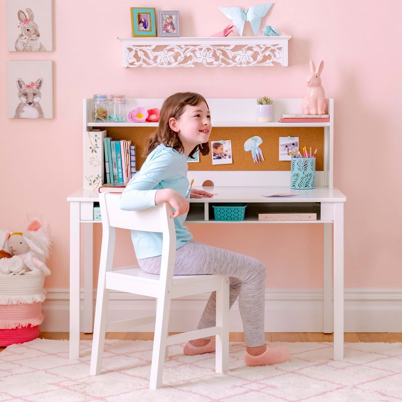 Martha Stewart Living and Learning Kids' Desk with Hutch and Chair, 1 of 7
