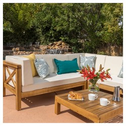 Kent 4-Piece Metal Patio Conversation Furniture Set : Target