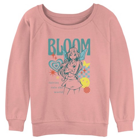 Junior's Winx Club Bloom Fairies Rule the World Sweatshirt - image 1 of 3