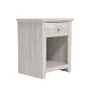 Galano Oller 1-Drawer Nightstand (23 in. H x 18.7 in. W x 15.7 in. D) in Knotty Oak, Dusty Gray Oak (Set of 2) - 4 of 4