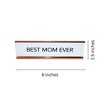 LEMONSODA White and Brown Desk Sign - (Best Mom Ever) - 2 of 3