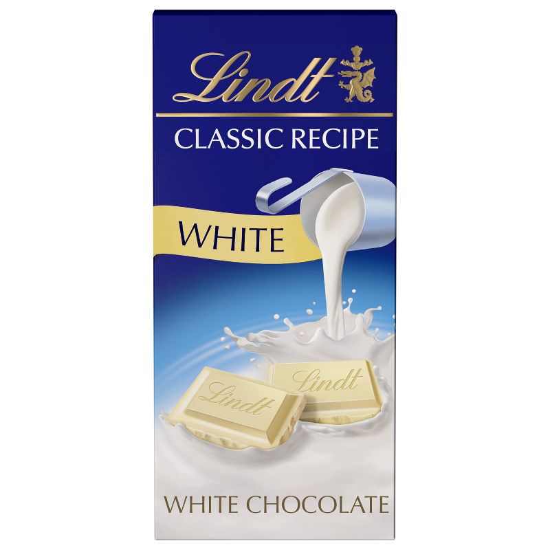 Lindt Classic Recipe White Chocolate Candy Bar - 4.4 oz., 1 of 11