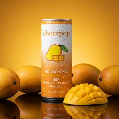 cheerpop Yellow Mango Juice Drink - 11 fl oz Can