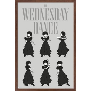 Trends International Wednesday - The Wednesday Dance Framed Wall Poster Prints - 1 of 4