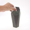 Unique Bargains Auto Car Trash Can Durable Front Seats Trash Bin Multicolor 1 Pc 3.5" Length 3.1" Width 7.9" Height ABS Rhinestone - 4 of 4