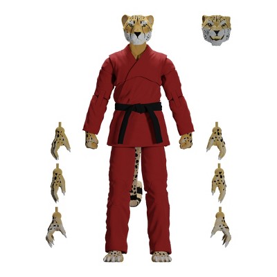 Zoo Jitsu Fighters Chico the Cheetah Action Figure Red
