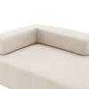 NicBex Couches for Living Room 56" Lounge Frame for Oversized Modular U-Shaped Sectional Sofa Boucle Floor Convertible Compressed Couch - 2 of 4