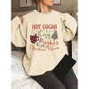 Plus Size Sweatshirts Funny Sayings Holiday Shirts Crew Neck Long Sleeve Plus Size Christmas Pullover Sweatshirts Slogan Plus Size Sweatshirts - 2 of 4