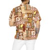 LA LEELA Mens Hawaiian Shirts Short Sleeve Button Down Shirt Floral Shirt Men Casual Holiday Summer Tropical Island Shirts Funny - 2 of 4