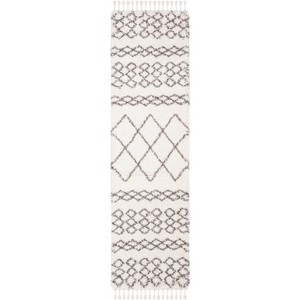 Moroccan Fringe Shag MFG343 Power Loomed Indoor Rugs - Safavieh - 1 of 4