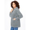 Woman Within Plus Size Pleat-Back Corduroy Jacket - 4 of 4
