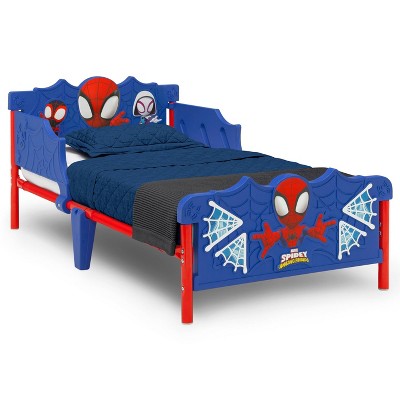 Marvel Spidey Team 4 Piece Toddler Bed Set - Blue