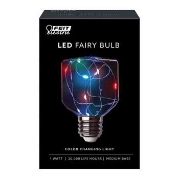 Feit Electric Fairy Square E26 (Medium) LED Bulb Multi-Colored 1 pk