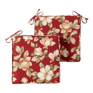 18in Square Outdoor Chair Pad (2-Pack) - 1 of 4