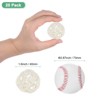 Unique Bargains Wicker Rattan Decorative DIY Crafts Balls 1.6 Inch 20 Pcs - 2 of 4