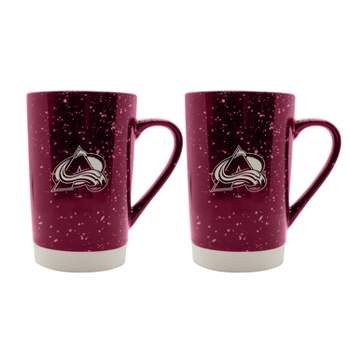 NHL Colorado Avalanche 14oz Speckled Mug - 2pk