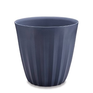 Crescent Garden Pleat Modern Round Indoor/Outdoor Planter Pot - 1 of 4