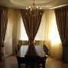 Versailles Bay Steel Heavy Duty Curtain Rod Set for Windows 43" - 78" Brushed Nickel - 4 of 4