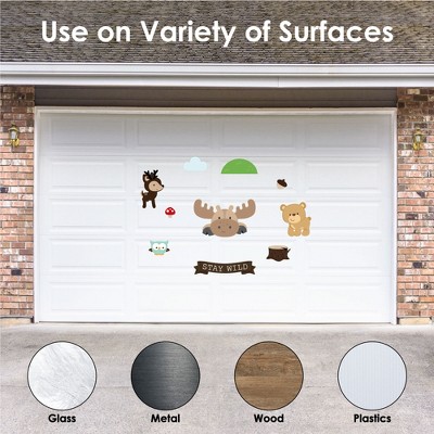 Big Dot of Happiness Woodland Creatures - Peel and Stick Nursery and Kids Room Vinyl Wall Art Stickers - Wall Decals - Set of 20