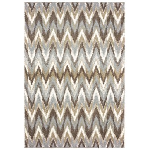 Oriental Weavers Verona 004D6 Grey/ Taupe Indoor Area Rug - 2' x 3' - 1 of 4
