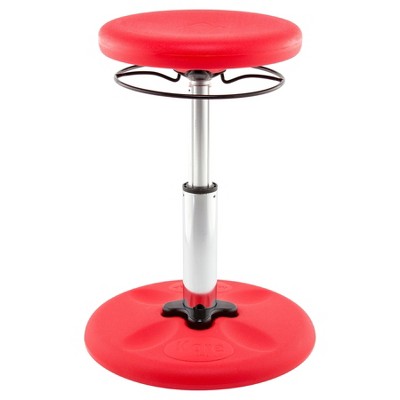 Kore Design Kids Adjustable Standard Wobble Chair 14-19in, Red