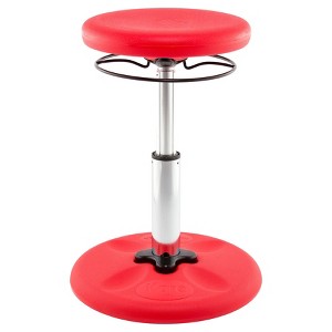Kore Design Kids Adjustable Standard Wobble Chair 14-19in, Red - 1 of 4