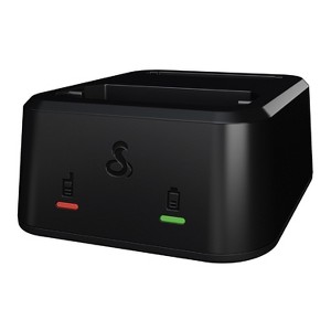 Single Dock Charger for Cobra® Performa 400/450 2-Way Handheld Business Radios, 0010077-1 in Black, Size: 1 Port - 1 of 4
