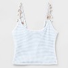 Women's Scoop Neck Shell Trim Tank Top - Wild Fable™ - 4 of 4